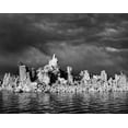 thumbnail image 2 of Flaherty, Dennis 18x15 White Modern Wood Framed Museum Art Print Titled - USA, California, Mono Lake Storm-lit tufa towers, 2 of 4