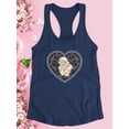 thumbnail image 3 of Mom And Baby Heart Wreath Racerback Tank Women -Image by Shutterstock, Female x-Large, 3 of 4