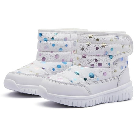 Kayannuo Winter Boots for Toddler Toddler Little Kid Snow For Boys Girls Kids Outdoor Winter Shoes Cotton