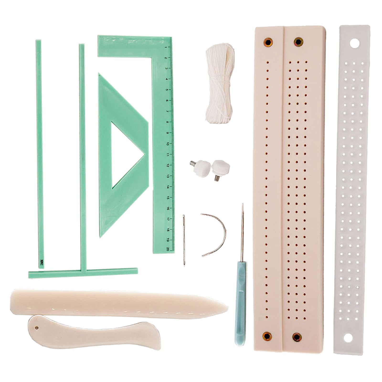 balikha Bookbinding Kits Book Cover Guide Scrapbooking Tool Sewing Supplies Straight Curved Starter Book Binding Starter Tools