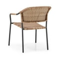 thumbnail image 3 of Chaise empilable en osier Mainstays, 3 of 7