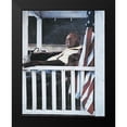 thumbnail image 2 of Unknown 20x24 Black Modern Framed Museum Art Print Titled - Red Brown and Blue, 2 of 5