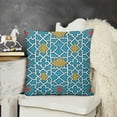 thumbnail image 2 of BANET Tones , Squares Stripes Circle Mesh, Accent Double-Sided Digital Printing 12x12in, 2 of 5