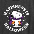 thumbnail image 3 of Peanuts - Happiness Is Halloween - Women's Short Sleeve Graphic T-Shirt, 3 of 6