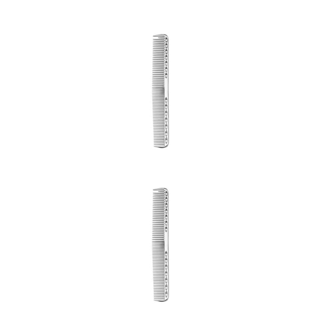 Minnieouse Cepillo de pelo de acero inoxidable, construcción espacial de aluminio para una mayor durabilidad, peines de peluquería fáciles de Type4 NO4