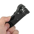 thumbnail image 3 of Uxcell 4.21''x1.38''x1.06'' Rotary Coax Coaxial Cable Stripper Cutter Tool Plastic Black 1pcs, 3 of 3