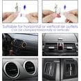 thumbnail image 3 of Owl Car Air Freshener Vent Clip, Car Owl Air Freshener, Cute Animal Owl Car Accessories Vent Clip Decoration, Crystal Bead Car Vent Clip Decoration Gifts, Suitable for Women, Men, and Girls (Gold, Si, 3 of 5