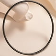 thumbnail image 2 of 2mm Width Stainless Steel Classic Plain Simple Stackable Bangle Bracelet, 2 of 3