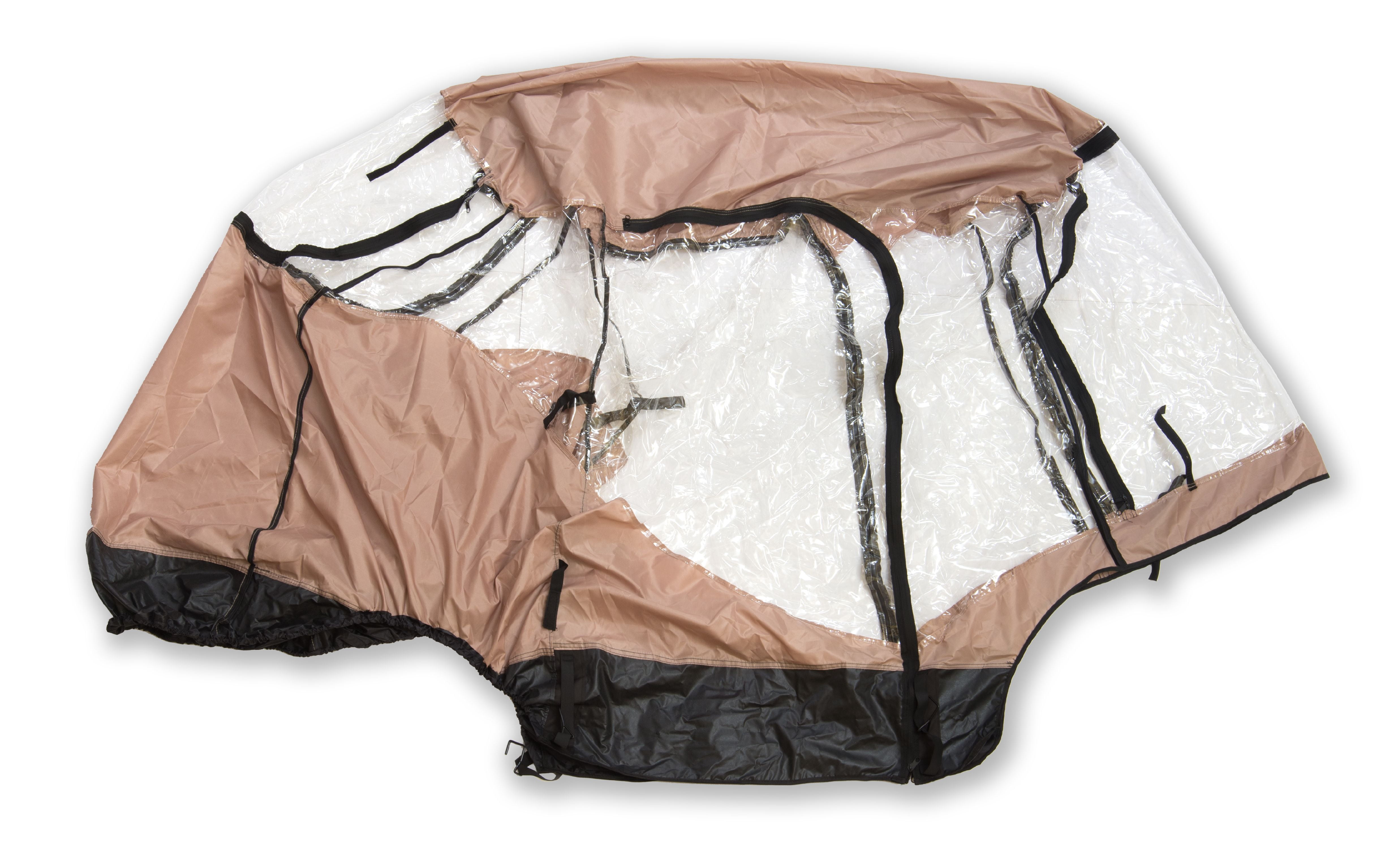 Golf Cart Cover Enclosure Protector for 2-Seater by Trademark Innovations