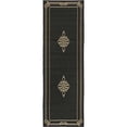 thumbnail image 1 of Safavieh Courtyard Black Indoor Outdoor Rug - Runner 2'3" x 6'7", 1 of 1