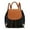 Black Cognac, variant on MKF Collection Kimberly Vegan Leather Women's Backpack, Elegant Bookbag Purse Handbag by Mia K - Pink