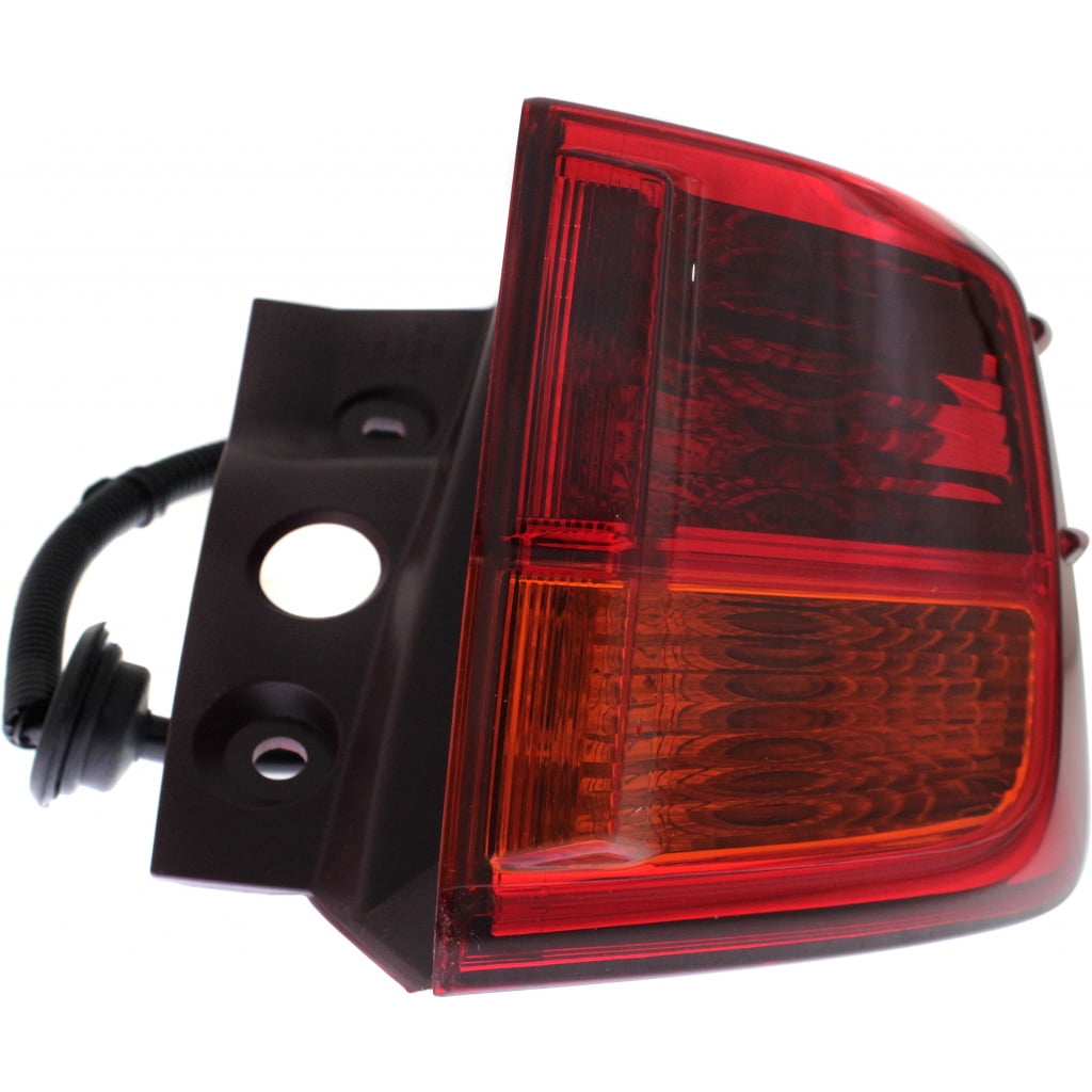 Tail Light Compatible With 2013-2015 Toyota RAV4 Right Passenger Side, Outer With bulb(s)