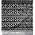 thumbnail image 1 of Soimoi Rayon Crepe Fabric Aztec African Printed Fabric 1 Yard 46 Inch Wide, 1 of 1