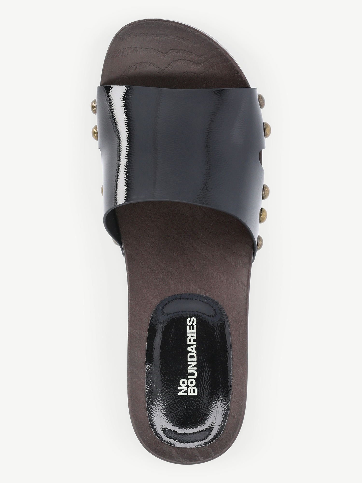 No Boundaries Studded Clog Sandals, Women's
