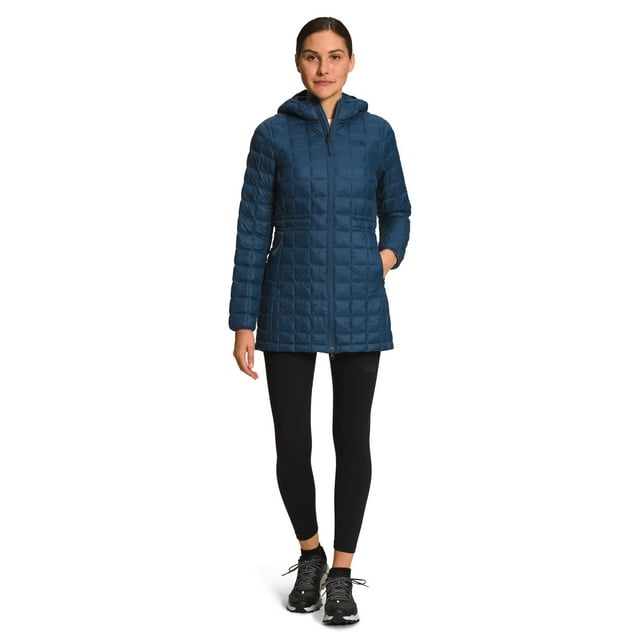 Chaqueta parka THE NORTH FACE ThermoBall Eco para mujer, color azul oscuro