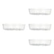 thumbnail image 4 of Platillo para maceta de 4 plantas, transparente, para interior, antigoteo 6 pulgadas, 4 of 9