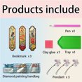 thumbnail image 2 of Kit para Marcapáginas Pintura Con Diamantes Fawg (LY882), 2 of 9