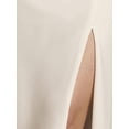 thumbnail image 5 of David’s Bridal, The Edit by DB Studio Women's Twist Bodice Long Sleeve Wedding Dress, Full Length, Crepe, 5 of 5