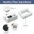 thumbnail image 5 of Pet Water Fountain Replacement Filters, Cat Fountain Carbon Filters and Foam Filters, 5 of 7
