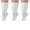 White, variant on Long Cotton Lightweight Slouch Socks 3 PAIRS White Boot Socks Size 9-11