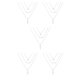 thumbnail image 2 of Jumpingount Unique Chain Necklace Universal Aesthetic Jewelry Leaves Layered Necklaces Valentines Sweater Accessories Day Chokers for Women Type2 NO2 Jumpingount CBP201314, 2 of 6