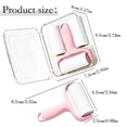thumbnail image 3 of Mini Lint Roller,Travel Size Pet Hair Remover Rollers,Washable High‑Sticky Lint Remover,Tear‑Off Adhesive Lint Roller Cleaner,Portable Travel Sticky Pet Fur Picker for Household Daily Cleaning, 3 of 4