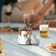 thumbnail image 5 of Yayeee Ashtray with Lid for Cigarette Smokeless Stainless Steel Home Ash Holder, Colorful Skeleton, 5 of 7