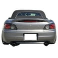 thumbnail image 2 of Ikon Motorsports Rear Aprons Compatible with 2004-2009 Honda S2000 CS Style Unpainted Black PU Polyurethane Rear Bumper Lip Lower Side Spat Valance Winglet Canard Protector 2PCS, 2 of 2