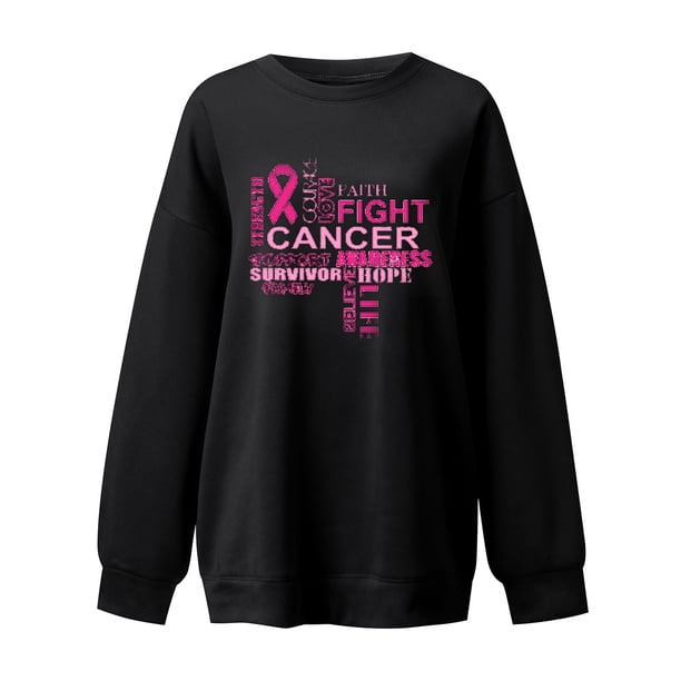 Gibobby Sudadera de mujer Sudaderas de Halloween para mujer camisetas de otoño y día festivo con cuello redondo de gran tamaño(Negro,M)