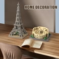 thumbnail image 5 of 2023 Nueva ciudad MOC Arquitectura clásica Mini tamaño Bloques de construcción DIY Catedral Notre-Dame Torre de París Torre Big Ben Ladrillos Juguetes, 5 of 5