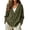 Army Green -AG07, variant on Corduroy Cardigan Sweaters for Women Button Up Loose V Neck Long Sleeve Comfy Jacket Dressy Elegant Basic Fall Tops Orange S