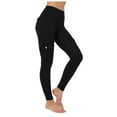 thumbnail image 3 of COMVALUE Workout Cargo Leggings for Women Hidden Scrunch Butt Lifting Leggings Gym Yoga Pants with Pockets (Black, XL), 3 of 9