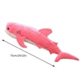 thumbnail image 2 of Cute Shark Plush Toy Big Fish Cloth Doll Whale Stuffed Children Birthday Gift Blue 75cm, 2 of 4