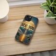 thumbnail image 5 of DistinctInk Clear Hybrid Case for Apple iPhone 13 Mini (5.4" Screen) - The Unifying Power of Christ: Ephesians 2:14 - Wireless Charging Compatible, 5 of 8