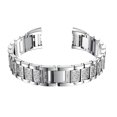 thumbnail image 2 of Silver Metal Watch Band 1Pack Adjustable Length Compatible with Fitbit Charge 2 7.1x0.7x0.2in, 2 of 8