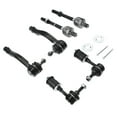 thumbnail image 1 of A-Premium 6Pcs Front Suspension Kit, Sway Bar Stabilizer Bar Link, Inner Outer Tie Rod End, Compatible with Hyundai Sonata 1999-2005 XG300 2001 XG350 2002-2005, 1 of 1