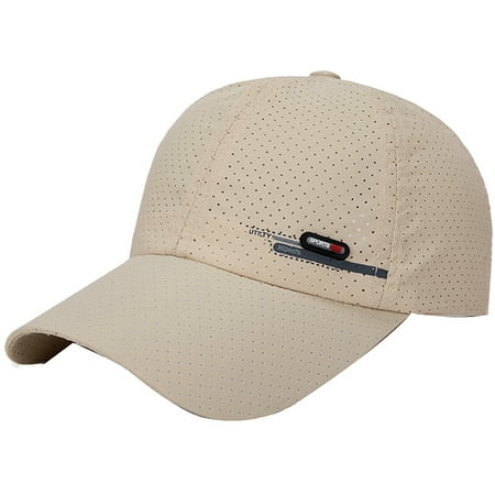 Men s Fishing Quick-Dry Cap - Upf 50+ Sun Protection for Outdoor Sports (Lightweight & Sweatproof) Under 5$ Yubnlvae for Men Hat Sun for Choice Casquette Utdoor Hats Beige One Size