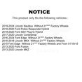 thumbnail image 2 of TOR Front Outer & Inner Steering Tie Rod End Kit for Car Ford Edge Fusion Lincoln Nautilus MKX MKZ Continental Police Responder Hybrid SSV Plug-In - Left Right Side (Driver Passenger) KTR-105060, 2 of 2
