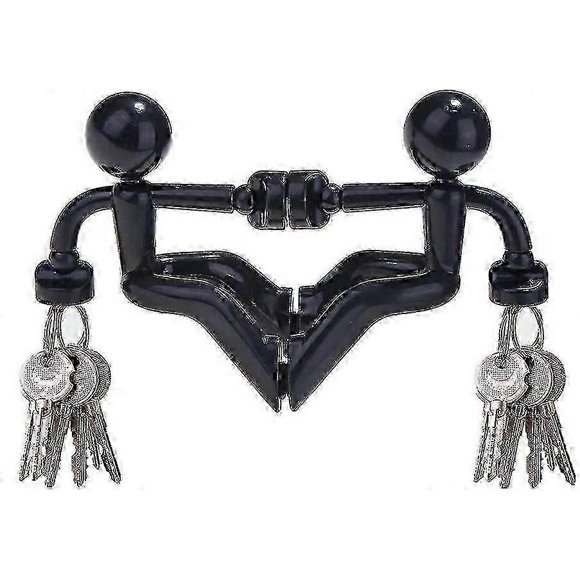 2025 Magnetic Key Holder Magnetic Man Key Hook Wall Key Holder Fridge Magnets Home Gift