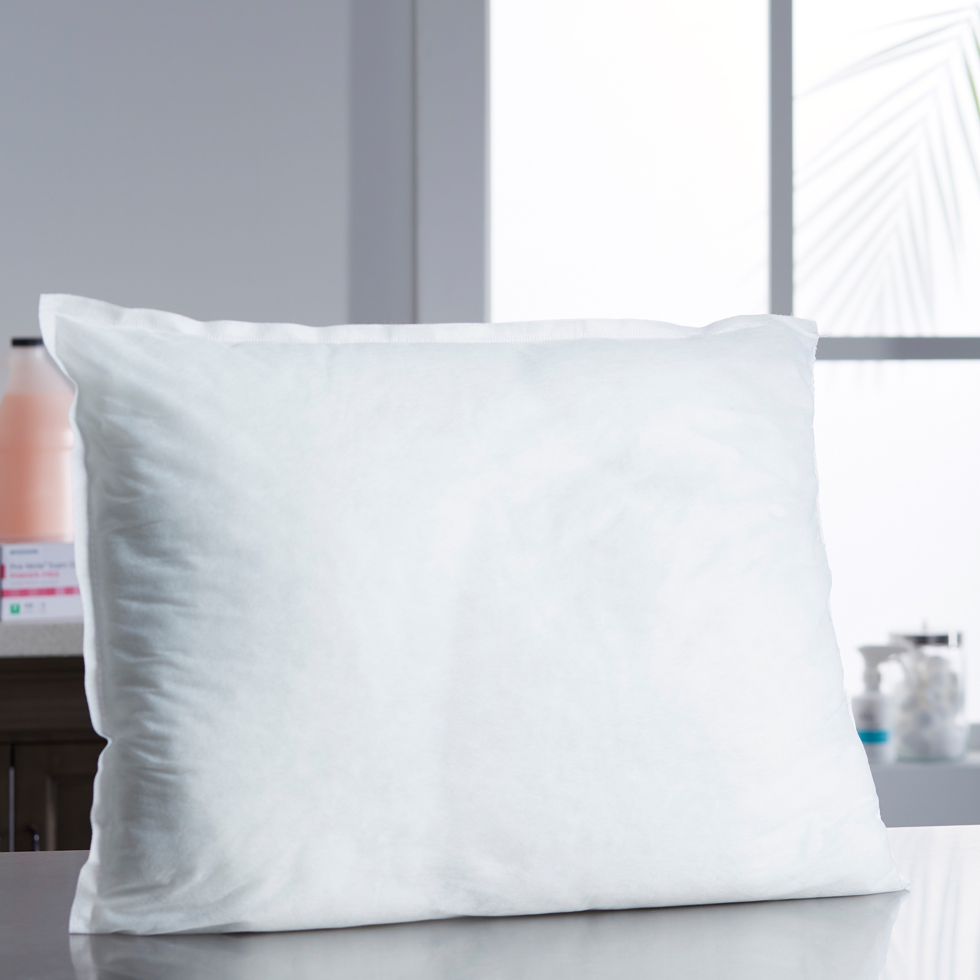 McKesson Disposable Bed Pillow - Standard Size Medical Pillows, 17 in x 24 in, 12 Ct
