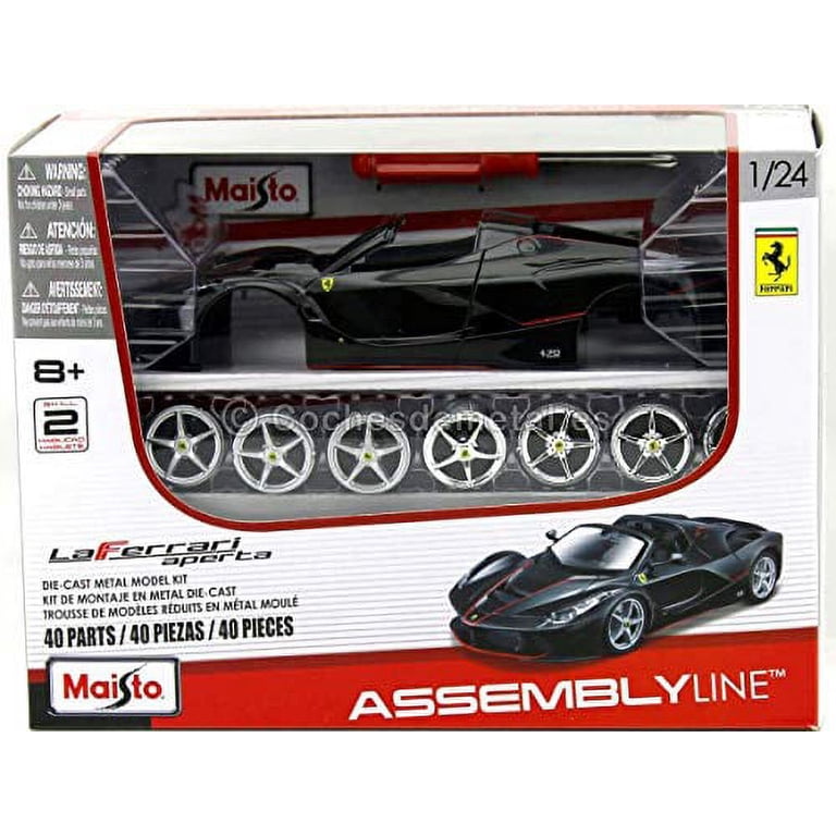 Maisto, Assembly Line LaFerrari Aperta Model, 1:24, Black