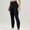 Black, variant on Sakmal High Waisted Leggings Women Stretchy Buttery Soft Brown Butt Lifting Yoga Pants Full Solid Athletic Leggings