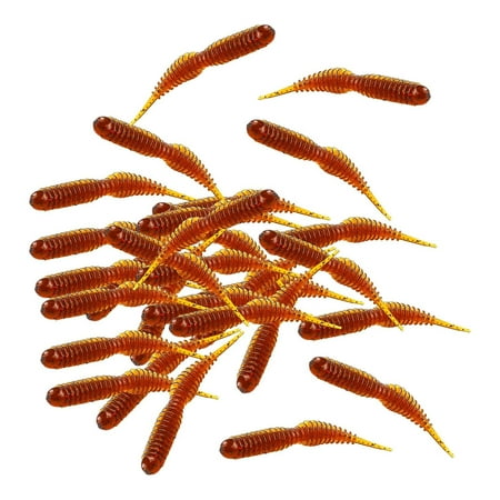 colaxi Crankbait Swimbaits Gifts Fishing Supplies Fishing Worms Lures Swinging Lures for River Lake Mandarin Fishing Trout Saltwater red 30x 40mm0.42g