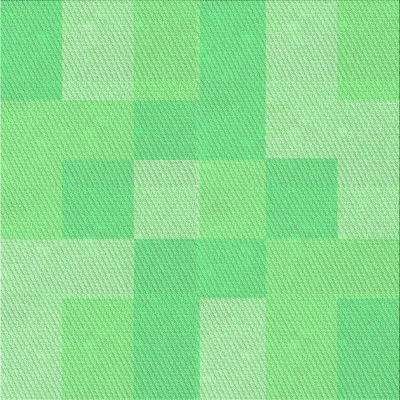 Ahgly Company Machine Washable Indoor Square Transitional Green Area Rugs, 8' Square