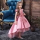 thumbnail image 3 of Vestido de cola de milano para niña Vestido de malla con cola de milano para niña Vestido de princesa para niña grande Vestido para niña, 3 of 6