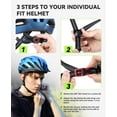 thumbnail image 3 of FUNWICT Lightweight Bike Helmet with Visor for Adults Men Women, Adjustable Fit, Breathable Road MTB Cycling Helmet for Ebike Scooter, 3 of 8