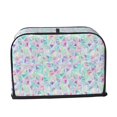 thumbnail image 2 of Haiem Sequins Print Toaster Covers 2 Slice Wide Slot,Bread Dust Cover & Fingerprint Protection,Bread Machine Cover,Appliance Covers, 2 of 7