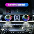thumbnail image 7 of 3D RGB Voice Control Car Atmosphere Light with Music Sync Air Aromatherapy Round for Enhanced Interior, 7 of 7