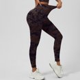 thumbnail image 2 of Women Tie Dye High Waisted Butt Lifting Leggings Tummy Control Squat Proof Yoga Pants Soft Stretch Quick Dry Workout Running Athletic Gym Pants, 2 of 6