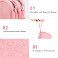 thumbnail image 4 of Organizador electrónico FYY, bolsa impermeable para viajes, color rosa, 4 of 7
